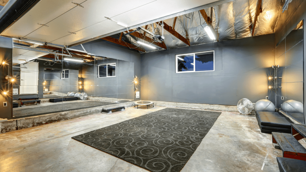 Basement gym