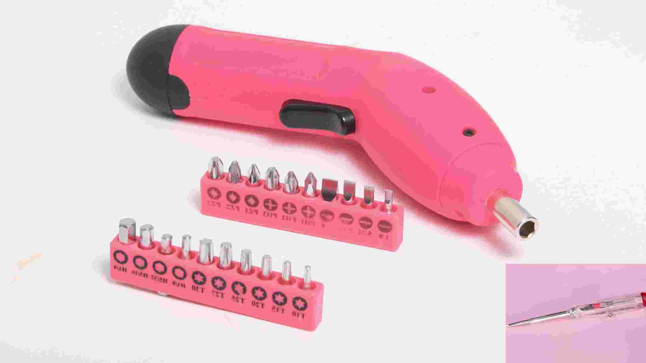 Best Pink Power Screwdriver Set for Women Top 3 Picks for 2024
